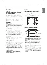 Предварительный просмотр 16 страницы LG DT30BTSG Owner'S Manual