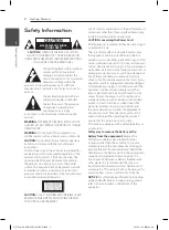 Preview for 2 page of LG DT724A Owner'S Manual