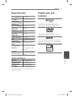 Предварительный просмотр 21 страницы LG DT924 Owner'S Manual