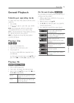 Preview for 15 page of LG DT924A Owner'S Manual