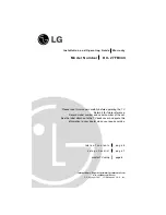 Предварительный просмотр 1 страницы LG DU-27FB34C Installation And Operating Manual, Warranty