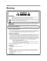 Предварительный просмотр 2 страницы LG DU-30LZ30 Owner'S Manual