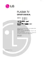 LG DU-50PY10 Owner'S Manual preview