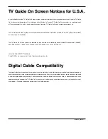 Preview for 3 page of LG DU-50PY10 Owner'S Manual