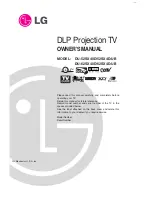 Preview for 2 page of LG DU-52SX4D-UB Owner'S Manual