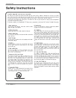 Предварительный просмотр 4 страницы LG DU-52SZ51D Owner'S Manual