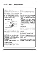 Предварительный просмотр 5 страницы LG DU-52SZ51D Owner'S Manual