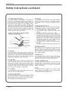 Preview for 4 page of LG DU42PX12X -  - 42" Plasma TV Owner'S Manual