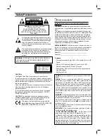 Предварительный просмотр 2 страницы LG DV1000 Owner'S Manual