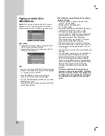 Preview for 16 page of LG DV130 Owner'S Manual