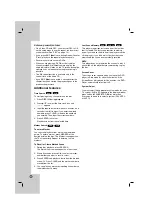 Preview for 14 page of LG DV240 Owner'S Manual