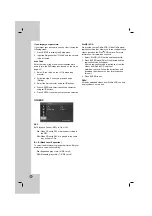 Предварительный просмотр 14 страницы LG DV246 Owner'S Manual