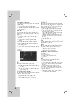 Предварительный просмотр 14 страницы LG DV246K-NM Owner'S Manual