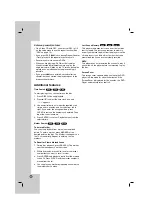 Preview for 16 page of LG DV246K-NM Owner'S Manual