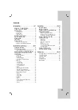 Preview for 3 page of LG DV246K Owner'S Manual