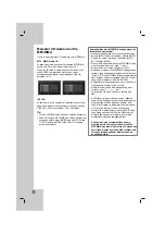 Preview for 39 page of LG DV246K Owner'S Manual