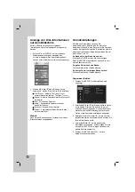 Preview for 32 page of LG DV276-E1M Owner'S Manual