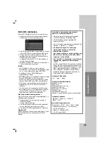 Предварительный просмотр 41 страницы LG DV276-E2M Owner'S Manual