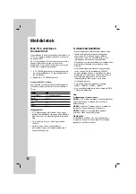 Предварительный просмотр 42 страницы LG DV276-E2M Owner'S Manual