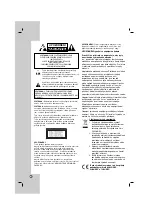 Предварительный просмотр 46 страницы LG DV276-E2M Owner'S Manual