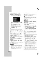 Предварительный просмотр 62 страницы LG DV276-E2M Owner'S Manual