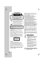 Предварительный просмотр 24 страницы LG DV276-E3M Owner'S Manual