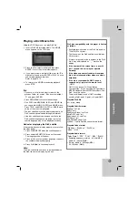 Предварительный просмотр 19 страницы LG DV286-E1M Owner'S Manual