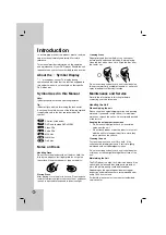 Preview for 4 page of LG DV287 Owner'S Manual