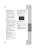 Preview for 17 page of LG DV287 Owner'S Manual