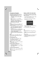 Предварительный просмотр 18 страницы LG DV287K Owner'S Manual