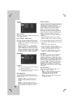 Предварительный просмотр 38 страницы LG DV287K Owner'S Manual