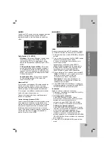 Предварительный просмотр 39 страницы LG DV287K Owner'S Manual