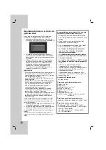 Предварительный просмотр 46 страницы LG DV287K Owner'S Manual