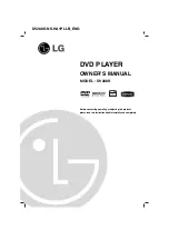 Предварительный просмотр 1 страницы LG DV288K Owner'S Manual