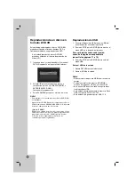 Предварительный просмотр 44 страницы LG DV288K Owner'S Manual