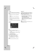 Preview for 14 page of LG DV298H-E1T Owner'S Manual