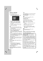 Preview for 18 page of LG DV298H-E1T Owner'S Manual