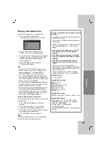 Preview for 19 page of LG DV298H-E1T Owner'S Manual