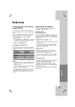 Preview for 21 page of LG DV298H-E1T Owner'S Manual