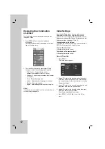 Preview for 12 page of LG DV298H Owner'S Manual