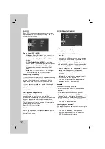 Preview for 14 page of LG DV298H Owner'S Manual