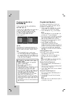 Preview for 18 page of LG DV298H Owner'S Manual