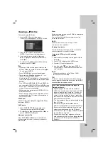 Preview for 19 page of LG DV298H Owner'S Manual