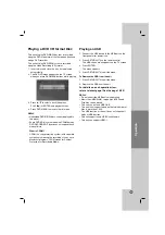 Preview for 21 page of LG DV298H Owner'S Manual