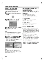 Предварительный просмотр 47 страницы LG DV375 Owner'S Manual