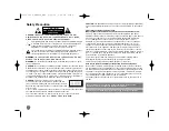 Предварительный просмотр 2 страницы LG DV520 Owner'S Manual