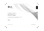 Предварительный просмотр 1 страницы LG DV580H Owner'S Manual