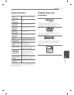 Preview for 21 page of LG DV640 Owner'S Manual