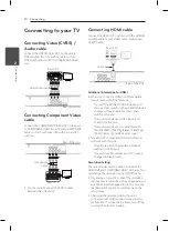 Предварительный просмотр 10 страницы LG DV6H Series Owner'S Manual