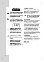 Preview for 27 page of LG DV8600C Owner'S Manual